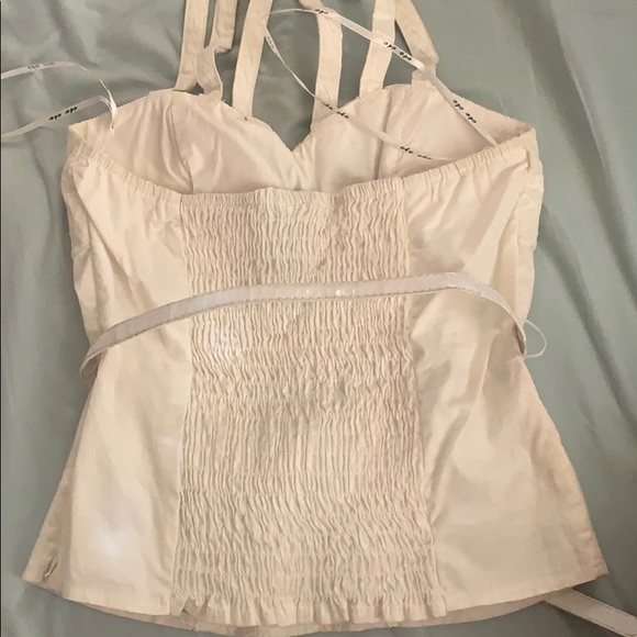 Top, White corset - Picture 2 of 2